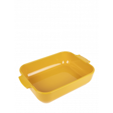 Peugeot Appolia Rectangular Casserole Dish 40 cm Saffron Yellow - Ceramic