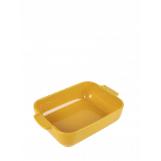 Peugeot Appolia Rectangular Casserole Dish 25 cm Saffron Yellow - Ceramic