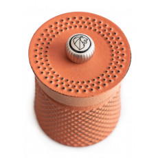 Peugeot Bali Pepper Mill 8 cm Cast Iron Orange - Steel Grinder