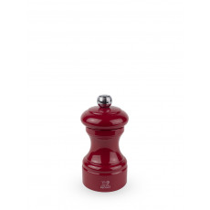 Peugeot Bistrorama Pepper Mill 10 cm Beechwood Passion Red Lacquered - Steel Grinder