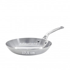 de Buyer Mineral B PRO pan 24 cm - iron with beeswax coating - stainless steel handle