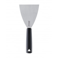 triangle spirit spatula 10 cm - stainless steel - plastic handle