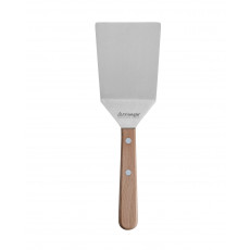 triangle Classic Wood Palette 12 cm angled - stainless steel - cherry wood handle