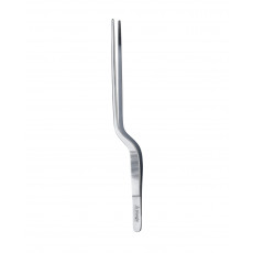 triangle tweezers 14 cm double-bent - stainless steel