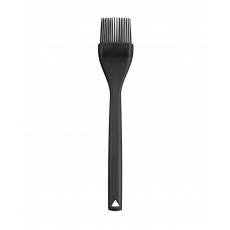 triangle Spirit Back Brush 24.5 cm - Silicone Bristles - Black Plastic Handle