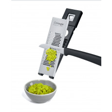 triangle aroma grater - stainless steel - plastic