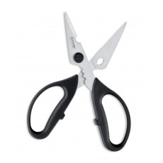 triangle all-purpose scissors / herb scissors - stainless steel blades - plastic handles