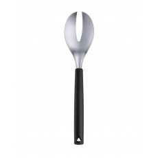 triangle Spirit salad servers - stainless steel - plastic handle