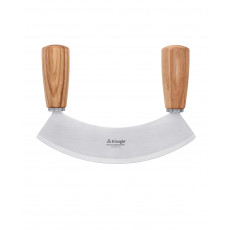 triangle Soul rocking knife 17.5 cm single-edged hardened - stainless steel - handles made of core ash