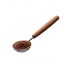 triangle Sense Measuring Spoon 15 ml in Gift Box - Stainless Steel - Plum Wood Handle