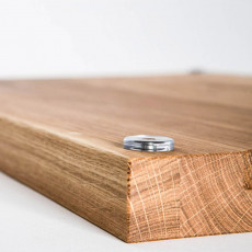 Jack & Lucy Essentials cutting board stationary M 45x29.5 cm - oak-long wood