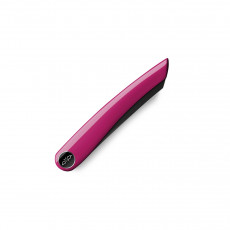 Nesmuk Janus Folder 8.9 cm - Niobium steel with DLC coating - Piano lacquer pink handle