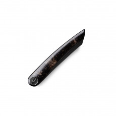 Nesmuk Janus Folder 8.9 cm - Niobium steel with DLC coating - black masur birch handle