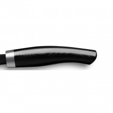 Nesmuk Janus Chinese Chef's Knife 18 cm - Niobium Steel with DLC Coating - Black Micarta Handle
