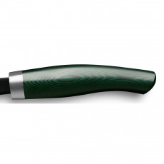 Nesmuk Janus Slicer 16 cm - Niobium steel with DLC coating - Micarta green handle