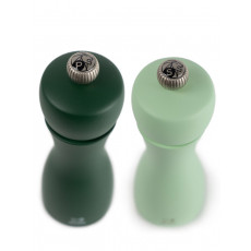 Peugeot Tahiti Duo Pfeffer- + Salzmühle Wasser 15 cm Buchenholz - Zirlion-Mahlwerk