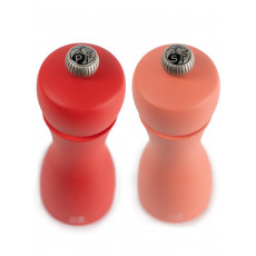 Peugeot Tahiti Duo Pfeffer+ Salzmühle Feuer 15 cm Buchenholz - Zirlion-Mahlwerk