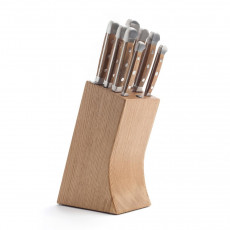 Güde knife block for 8 knives oak wood - unfilled