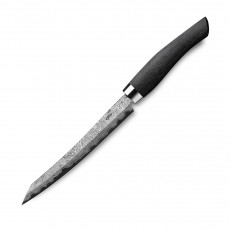 Nesmuk Exclusive C150 Damascus Slicer 16 cm - Handle made of oak wood