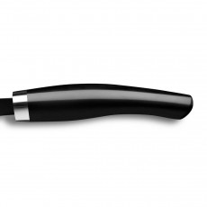 Nesmuk Janus bread knife 27 cm - niobium steel with DLC coating - Juma Black handle