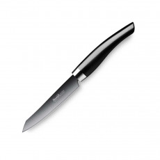 Nesmuk Janus office knife 9 cm - niobium steel with DLC coating - Juma Black handle