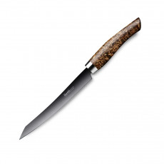 Nesmuk Janus Slicer 16 cm - Niobium steel with DLC coating - Karelian masur birch handle