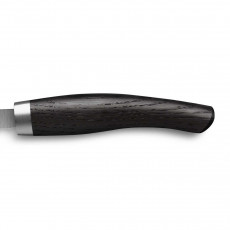 Nesmuk Soul Bread Knife 27 cm - Niobium Steel - Handle Made of Moore Oak Wood