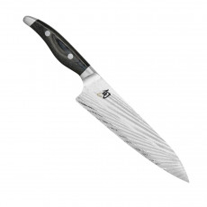 KAI Shun Nagare Chef's Knife 20 cm - Damascus Steel - Pakkawood Handle