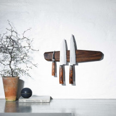 Noyer magnetic knife holder 40 cm - walnut wood