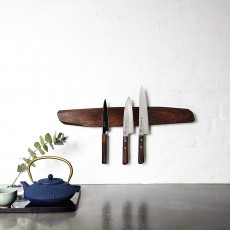 Noyer magnetic knife holder 60 cm - walnut wood