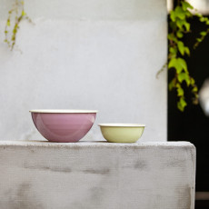 Riess Classic Colorful Pastel Kitchen Bowl 26 cm / 4.0 L Pink - Enamel