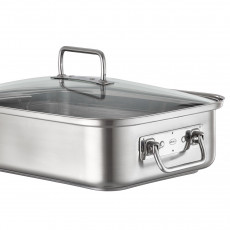 Rösle Expertiso Roasting Pan 38.5x28 cm Rectangular - Stainless Steel