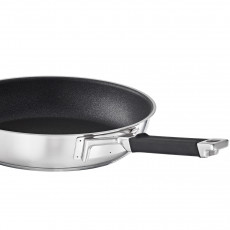 Rösle Silence PRO pan 32 cm with ProResist non-stick coating - stainless steel