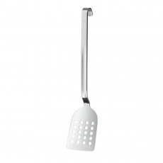 Rösle perforated turner with hook - stainless steel