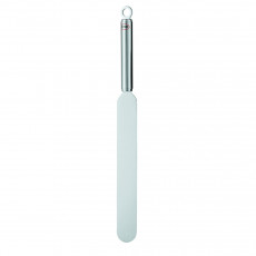 Rösle Spreading Palette straight 25 cm with round handle - stainless steel