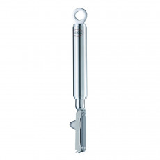 Rösle pendulum peeler for left-handers with round handle - stainless steel