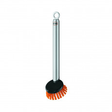 Rösle dish brush with antibacterial polyester bristles & round handle