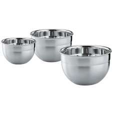 Rösle bowl set high 3-piece - stainless steel