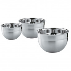 Rösle high bowl set 3-piece - stainless steel