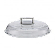 Rösle Silence High-Dome Glass Lid 24 cm - Borosilicate Glass