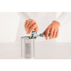 Rösle tongs can opener with round handles - stainless steel