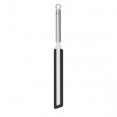 Rösle Crêpe Turner with Round Handle - Stainless Steel with Silicone Edge
