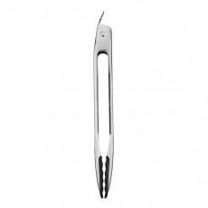 Rösle Gourmet Tongs 30 cm with Silicone Edge - Stainless Steel