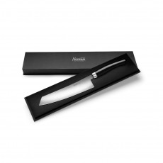 Nesmuk Soul Chef's Knife 24 cm - Niobium Steel - Juma Black Handle