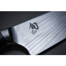 KAI Shun Nagare Utility Knife 15 cm - Damascus Steel - Pakkawood Handle