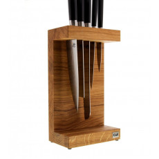 KAI C-knife block for 5 knives - oak wood