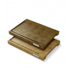 Nesmuk Cutting Board L with Juice Groove - Oak End Grain