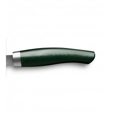 Nesmuk Soul Office Knife 9 cm - Niobium Steel - Micarta Green Handle