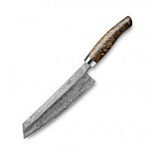 Nesmuk Exclusive C100 Damascus Chef's Knife 18 cm - Handle Karelian Masur Birch