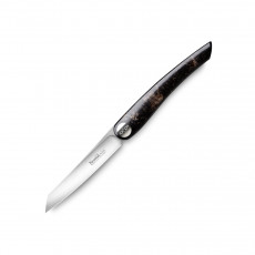 Nesmuk Soul Folder 8.9 cm - Niobium steel - black maser birch handle